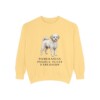 pomapoo-sweatshirt-humor-butter Pomapoo Humor Sweatshirt, Butter, front view