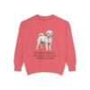 pomapoo-sweatshirt-humor-watermelon Pomapoo Humor Sweatshirt, Watermelon, front view
