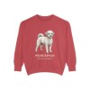 Pomapoo Latin Sweatshirt, Crimson, front view