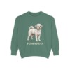 Pomapoo Sweatshirt, Light Green, front view