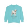 Pomapoo Mom Sweatshirt, Chalky Mint, front view