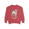 Pomapoo Mom Sweatshirt, Crimson, front view