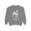 Pomapoo Mom Sweatshirt, Grey, front view