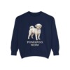 Pomapoo Mom Sweatshirt, True Navy, front view