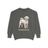Pomapoo Sweatshirt, Pepper, front view