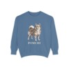 Pomchi Sweatshirt, Blue Jean, front view