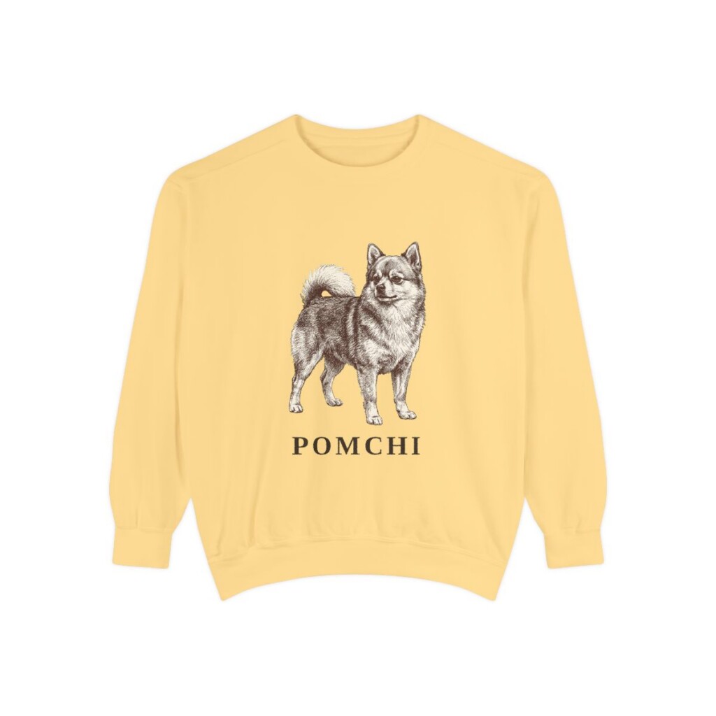 Pomchi Sweatshirt, Butter, front view