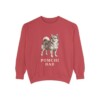 pomchi-sweatshirt-dad-crimson Pomchi Dad Sweatshirt, Crimson, front view