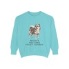 Pomchi Humor Sweatshirt, Chalky Mint, front view