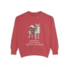Pomchi Humor Sweatshirt, Crimson, front view