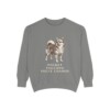 Pomchi Humor Sweatshirt, Grey, front view