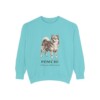 Pomchi Latin Sweatshirt, Chalky Mint, front view