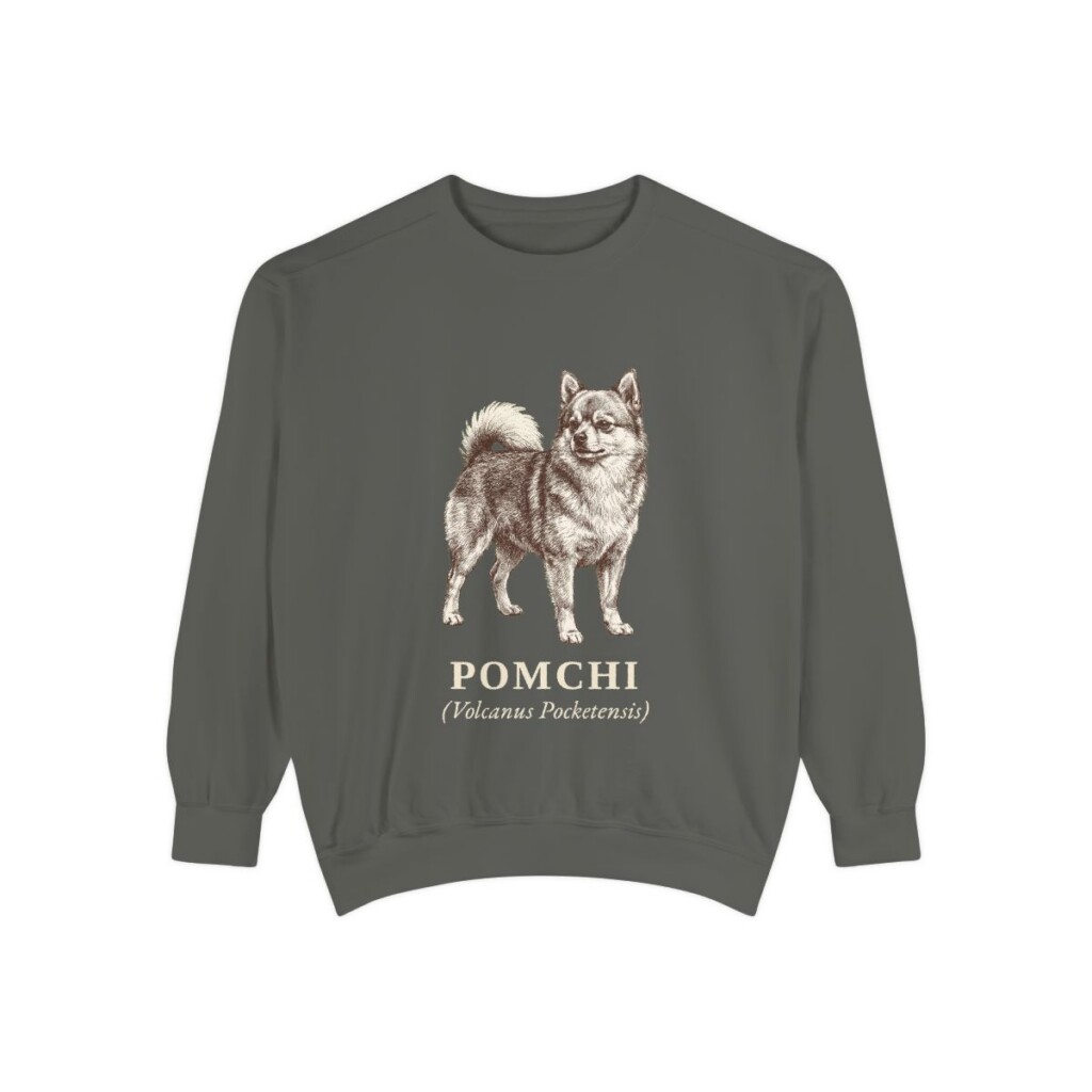 Pomchi Latin Sweatshirt, Pepper, front view