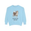 Pomchi Mom Sweatshirt, Chambray, front view