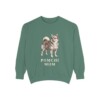 Pomchi Mom Sweatshirt, Light Green, front view