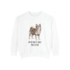 Pomchi Mom Sweatshirt, White, front view