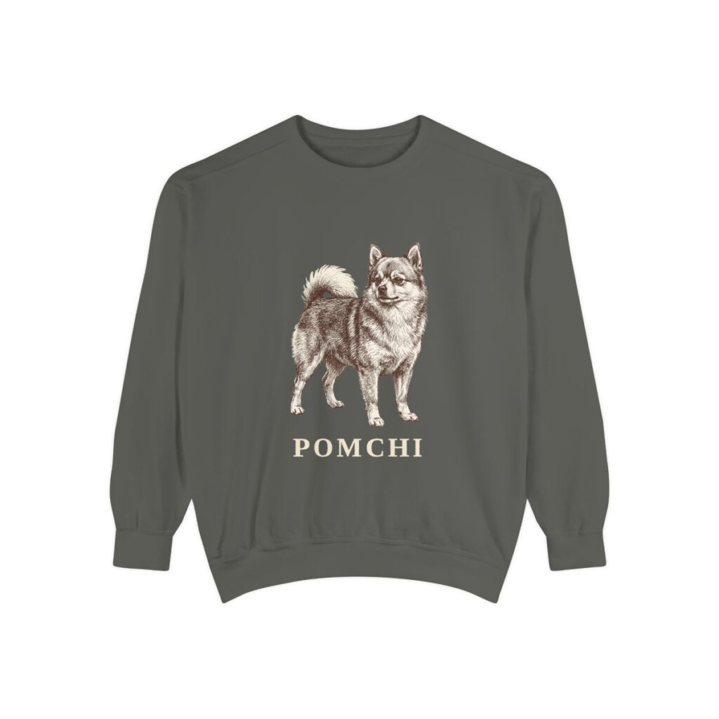 Pomchi Sweatshirt, Pepper, front view