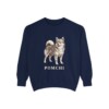 Pomchi Sweatshirt, True Navy, front view