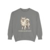 Pomeranian Sweatshirt, Grey, front view