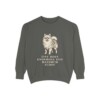 Pomeranian Humor Sweatshirt, Pepper, front view