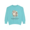 Pomeranian Latin Sweatshirt, Chalky Mint, front view