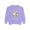 Pomeranian Latin Sweatshirt, Violet, front view