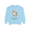 Pomeranian Mom Sweatshirt, Chambray, front view