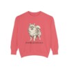 Pomeranian Sweatshirt, Watermelon, front view