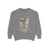 Pomsky Dad Sweatshirt, Grey, front view