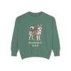 Pomsky Dad Sweatshirt, Light Green, front view