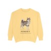 Pomsky Latin Sweatshirt, Butter, front view