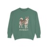 Pomsky Sweatshirt, Light Green, front view