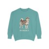 Pomsky Sweatshirt, Seafoam, front view
