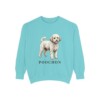 Poochon Sweatshirt, Chalky Mint, front view