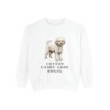 Poochon Humor Sweatshirt, White, front view