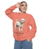 Poochon Latin Sweatshirt, Terracotta, person 2 context