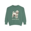 Poochon Sweatshirt, Light Green, front view