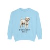 Poochon Mom Sweatshirt, Chambray, front view