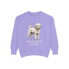 Poochon Mom Sweatshirt, Violet, front view