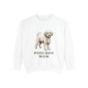 Poochon Mom Sweatshirt, White, front view