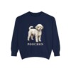Poochon Sweatshirt, True Navy, front view