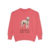 Poodle Mix Dad Sweatshirt, Watermelon, front view