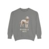 Poodle Mix Sweatshirt, Grey, front view
