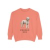 Poodle Mix Sweatshirt, Terracotta, front view
