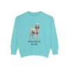 Poodle Dad Sweatshirt, Chalky Mint, front view