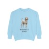 Poodle Dad Sweatshirt, Chambray, front view