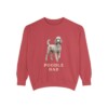 Poodle Dad Sweatshirt, Crimson, front view