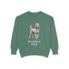 Poodle Dad Sweatshirt, Light Green, front view