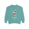Poodle Dad Sweatshirt, Seafoam, front view