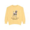 Poodle Humor Sweatshirt, Butter, front view